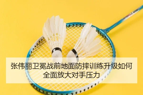 张伟丽卫冕战前地面防摔训练升级如何全面放大对手压力（yibeisports）